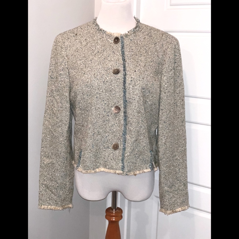 Jones New York Tweed Jacket/Blazer